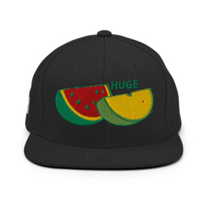 Embroidered Huge Melon Cap - Image 8