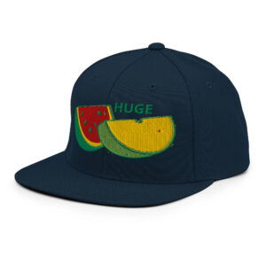 Embroidered Huge Melon Cap - Image 5